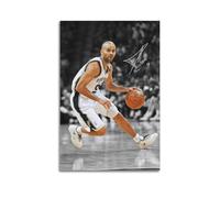 JJUPUV Poster Tony Parker Sports Star Art mural sur toile pour décoration de salon 30 x 45 cm