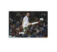 JJUPUV Zinedine Zidane Poster mural sur toile pour salon 50 x 75 cm
