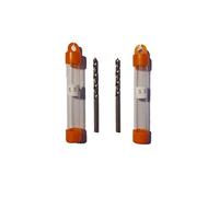 jjw-germany Lot de 2 forets hélicoïdaux de précision HSS-G (diamètre = 3,5 mm) avec pointe de centrage