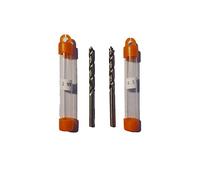 jjw-germany Lot de 2 forets hélicoïdaux de précision HSS-G (diamètre = 4,5 mm) avec pointe de centrage