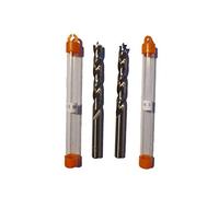 jjw-germany Lot de 2 forets hélicoïdaux de précision HSS-G (diamètre = 9,5 mm) avec pointe de centrage