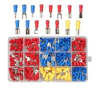 JJWNMLL 280 Pièces cosses electriques a sertir - Outil à sertir isolé - Connecteurs de câble isolés - Assortiment de connecteurs de fils électriques