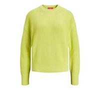 JJXX A/S JXMILA Twist Crew Crew Neck Knit Noos Pull pour Femme Limeade, M, Limeade, M