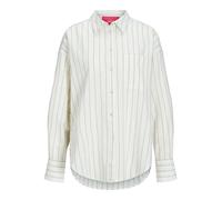 JJXX Chemisier 'Jamie' kaki / blanc, Taille XS