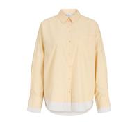 JJXX Chemisier 'JXCaro' jaune / blanc, Taille M