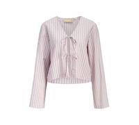 Jack & Jones Zoe Seersucker Jjxx Long Sleeve Blouse Rose L Femme