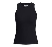 JJXX Jxforest STR SL Rib Top JRS Noos, Noir, XL Femme