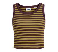 JJXX Haut 'JXFALLON' vert clair / lie de vin, Taille M