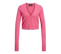 JJXX Jack & Jones JXISABEL LS Soft Cropped Cardigan Knit, Rose, L Femme