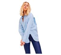 Jjxx Jamie Relaxed Fit Long Sleeve Shirt Bleu S Femme