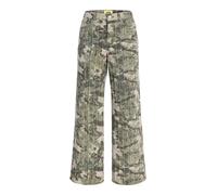 JJXX Jean 'JXZoe' beige / marron / vert, Taille 30-31 Longueur 32