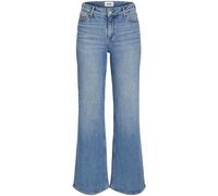 JJXX JJXX Blue Rome Mid Rise Flared Denim In Medium Jeans