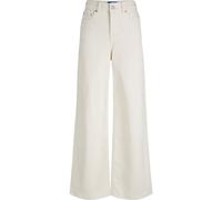 JJXX JJXX White Tokyo High Rise Wide Leg Denim Jeans
