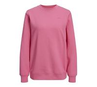 JJXX JXABBIE LS REL Every Brush Crew Noos Maillot de Survêtement, Carmine Rose/imprimé : Logo Magenta, M Femme