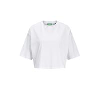 JJXX JXANDREA T-Shirt Court Ample SS JRS Noos, Blanc éclatant., M