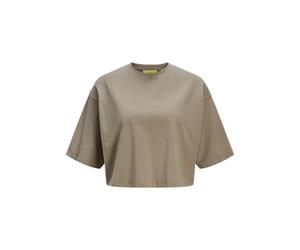 JJXX JXANDREA T-Shirt Court Ample SS JRS Noos, Taupe, M
