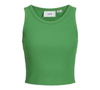 JJXX Jxfallon STR SL JRS Noos Haut côtelé pour Femme, Vert Moyen, S