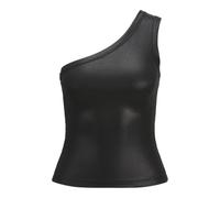 JJXX Jxfunda STR Shine Top à épaules dénudées Haut, Noir/détails : Film Noir, M Femmes