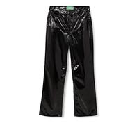 JJXX JXKENYA HW Straight Faux Leat Pants Noos Pantalons, Noir/détails : Brillant-Long, L Femme