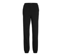 JJXX Pantalon Jxabbie Hw Rel Every Brush Noos pour femme Noir/Imprimé Logo JJXX Blanc M