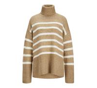 JJXX Pull-over 'Ariella' noisette / blanc, Taille S