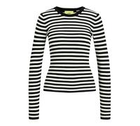 JJXX Pull-over 'JXJodi' noir / blanc, Taille XL