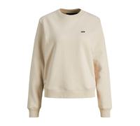 JJXX Sweat-shirt 'Abbie' beige / noir, Taille XL