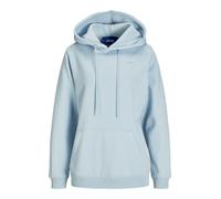 JJXX Jack&Jones JXABBIE RLX LS Every Hood SWT Noos, Skyway/Impression : Logo Bleu poudré, S