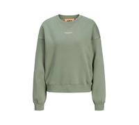 JJXX Sweat-shirt 'JXSTUDIO VESTERBRO' jade / blanc, Taille L