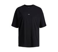 JJXX T-shirt oversize 'Andrea' noir / blanc, Taille M