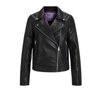 JJXX Jxgail Faux Leather Biker Jacket Noos Blouson en Simili-Cuir, Noir, XL Femme