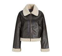 JJXX Veste mi-saison 'JXSVEA' brun foncé / blanc, Taille M