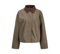 JJXX Veste mi-saison 'WILMA' brocart / brun foncé, Taille XL