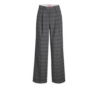 JJXX Wide Pant Jxellis Pantalon Large Hw TLR Noos, Gris foncé mélangé, S Femmes
