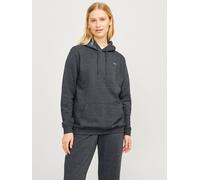 Jjxx Women's Abbie Long-Sleeve Hoodie Gris foncé chiné 12 (M) Female