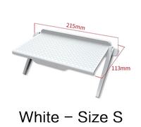 JJYY-¿¿tag¿¿re de rangement sup¿¿rieure pour ¿¿cran TV",support pour moniteur,pratique,stockage ¿¿ domicile,ordinateur,bureau,multifonctionnel,T1,"1PC - Type Style 2 White S