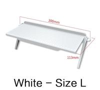 JJYY-¿¿tag¿¿re de rangement sup¿¿rieure pour ¿¿cran TV",support pour moniteur,pratique,stockage ¿¿ domicile,ordinateur,bureau,multifonctionnel,T1,"1PC - Type Style 2 White L