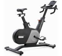 JK FITNESS JK 534 Spin Bike Electro-Magnétique | Vélo d'intérieur professionnel [Volant 20 Kg] Frein motorisé | 24 niveaux de résistance | | Entraînements interactifs avec application | Design