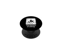 Jk The Element of Joking Funny Science Tableau périodique PopSockets PopGrip Adhésif