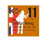 Rotosound Cordes pour guitare acoustique Jumbo King JK11 6 cordes Light 11-52