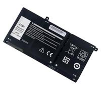 JK6Y6 Batterie 3-Cellule pour Dell Latitude 3410 3510 Vostro 5300 5401 5501 Inspiron 5300 5401 5408 5501 5508 5400 7405 7300 7500 2-in-1 Silver Serie, C5KG6 CF5RH
