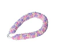 jkahh Corde d'escalade pour perroquet, hamster, balançoire, jouet tressé à suspendre pour oiseaux, corde à mâcher en sucre pour animal domestique, multicolore, M