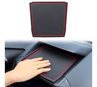 JKCOVER Tapis en caoutchouc pour tableau de bord compatibles avec Subaru Crosstrek/Impreza 2018-2022 2023 et Subaru Forester 2019-2024. Accessoires pour console centrale (rouge)
