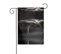 JKDGOJ Image de table basse en forme de drapeau de jardin drapeau de cour extérieur adapté pour toutes les saisons 30,5 x 45,7 cm
