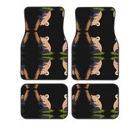 JKDGOJ Koala in The Sun Prints Tapis de sol de voiture avec avant et arrière antidérapants pour voitures, camions et SUV