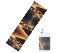 JKDGOJ Les serviettes de glace Sahara Desert sont adaptées pour les sports d'intérieur et d'extérieur et les activités d'exercice
