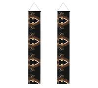 JKDGOJ Line Art Bannière murale à suspendre avec image d'aigle pour remise de diplôme, porche, convient pour l'intérieur et l'extérieur 30,5 x 200,3 m