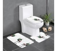 JKDGOJ Northern Lights Lot de 3 tapis de bain antidérapants faciles à nettoyer et à entretenir, bloquant l'humidité et durables