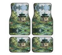 JKDGOJ Pavilion at The Pond Prints Tapis de sol antidérapant à l'avant et à l'arrière pour voitures, camions et SUV