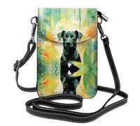 JKDGOJ Sac à bandoulière imprimé chien debout pour téléphone portable, petit portefeuille pour femme, un cadeau pratique adapté pour sortir, faire de l'exercice et faire du shopping